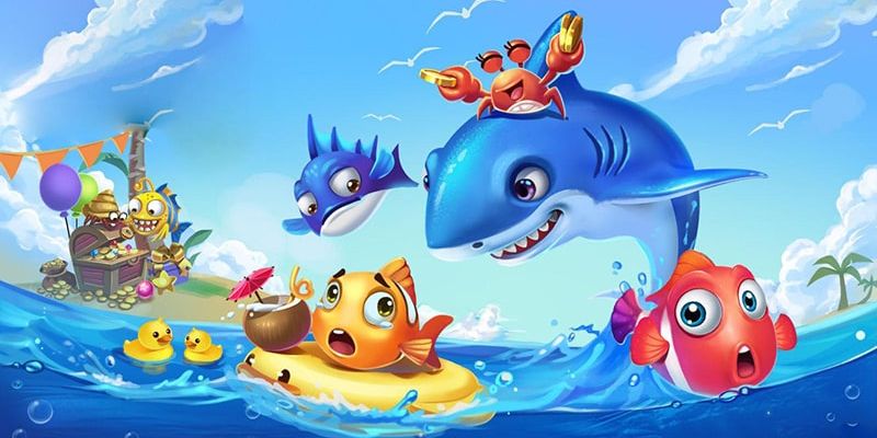 Giao diện đồ họa Bắn cá rút tiền mặt rất chất lượng